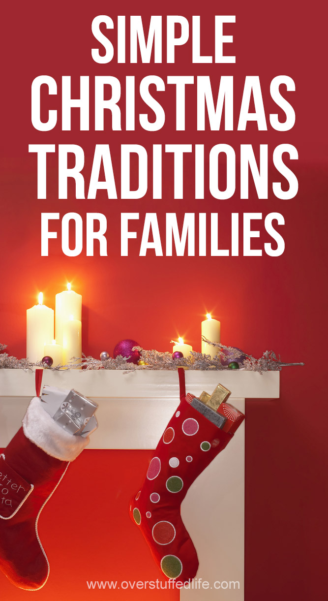 Simple Christmas traditions to start with your family. These easy ideas will be traditions your family will remember for years to come!
