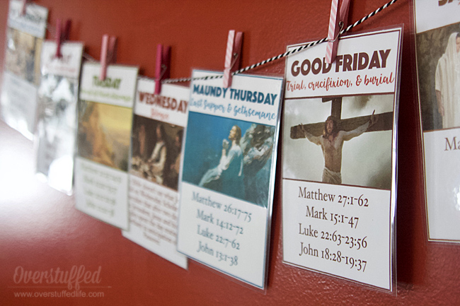 Holy Week Free Easter Printables