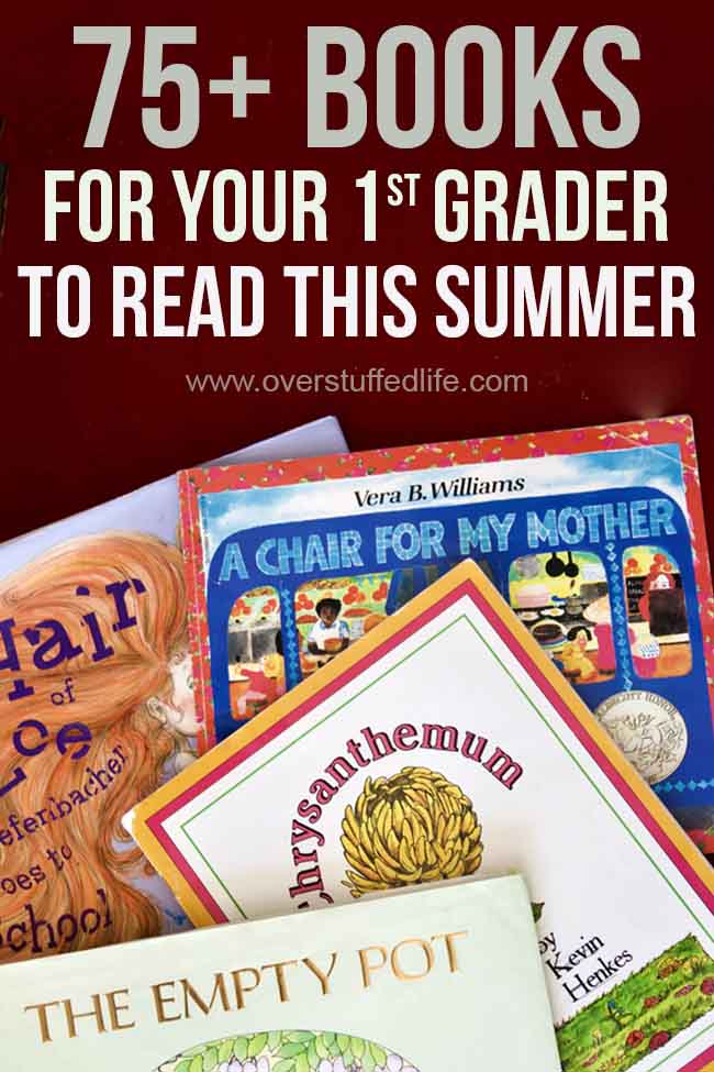 The benefits of summer reading are huge—especially for early readers. Use this list to find the best summer reading books for your first grader!