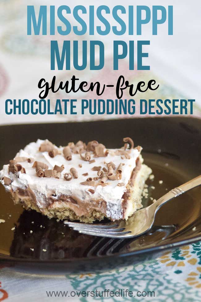 Your family will be requesting to eat this fake Mississippi Mud Pie recipe all the time. It  is made with Jello Pudding and whipped cream and is every bit as good as the real thing!