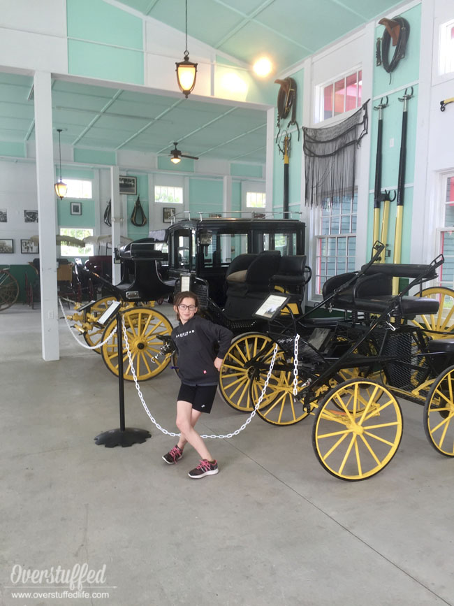 Surrey Hills Square Carriage museum on Mackinac Island