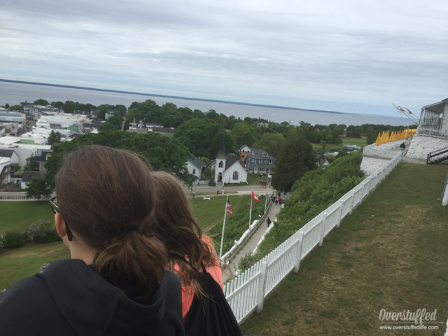 View from Fort Mackinac