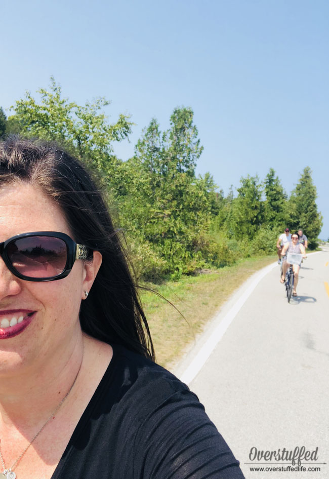 Biking around Mackinac Island is a great way to see all the island has to offer and is a fun family activity