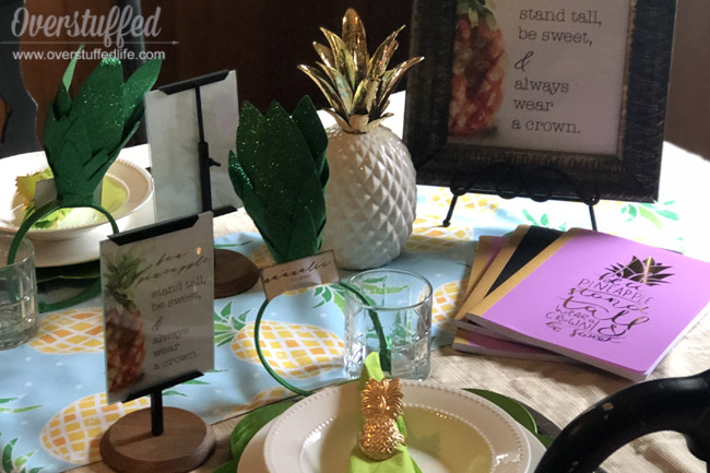 Back to School Feast and Family Theme: Be a Pineapple